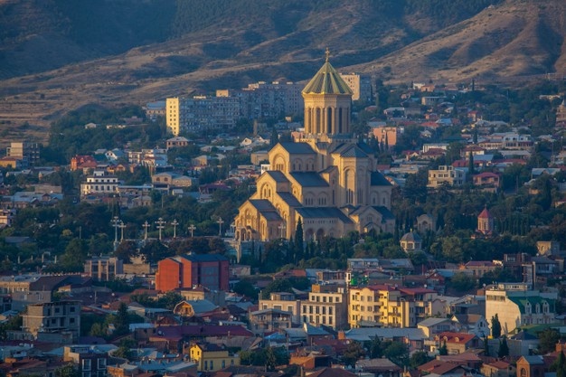 view-of-the-holy-trinity-cathedral-tsminda-sameba-in-tbilisi-georgia-travel_194646-1191